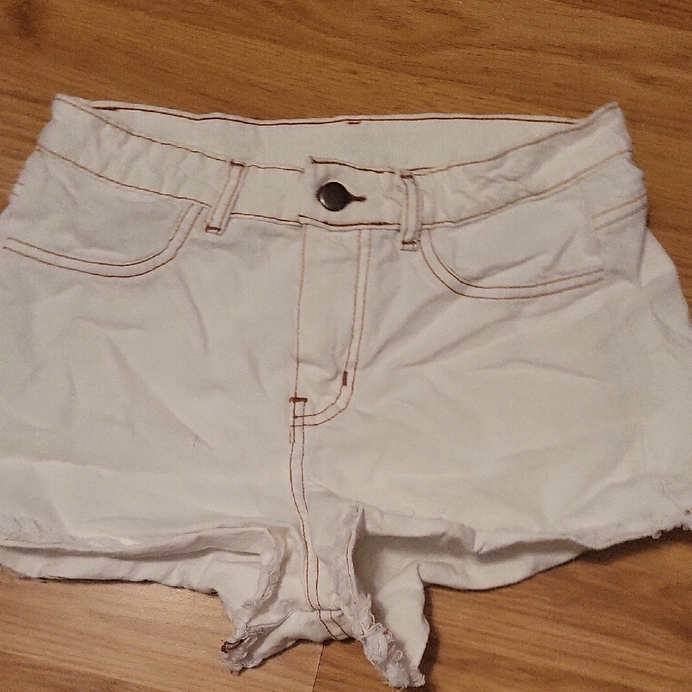 Women's White Shorts